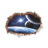 Sticker Wallpapers Wall Interstellar Planet Removable Background Broken Art Universe Mural Room Home Kids Outer