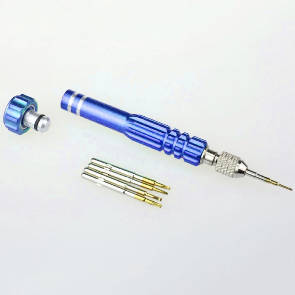 Набор прецизионных отверток 5 в 1 для обслуживания часов, очков, телефонов