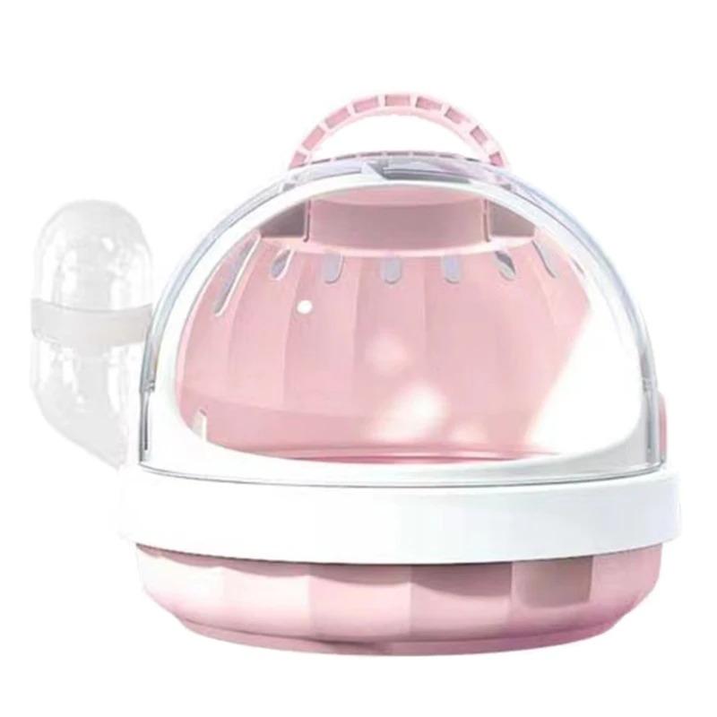 Ventilable Cover Plastic Pet Transport Cage Carrier Small Travel Box for Drop Shipping