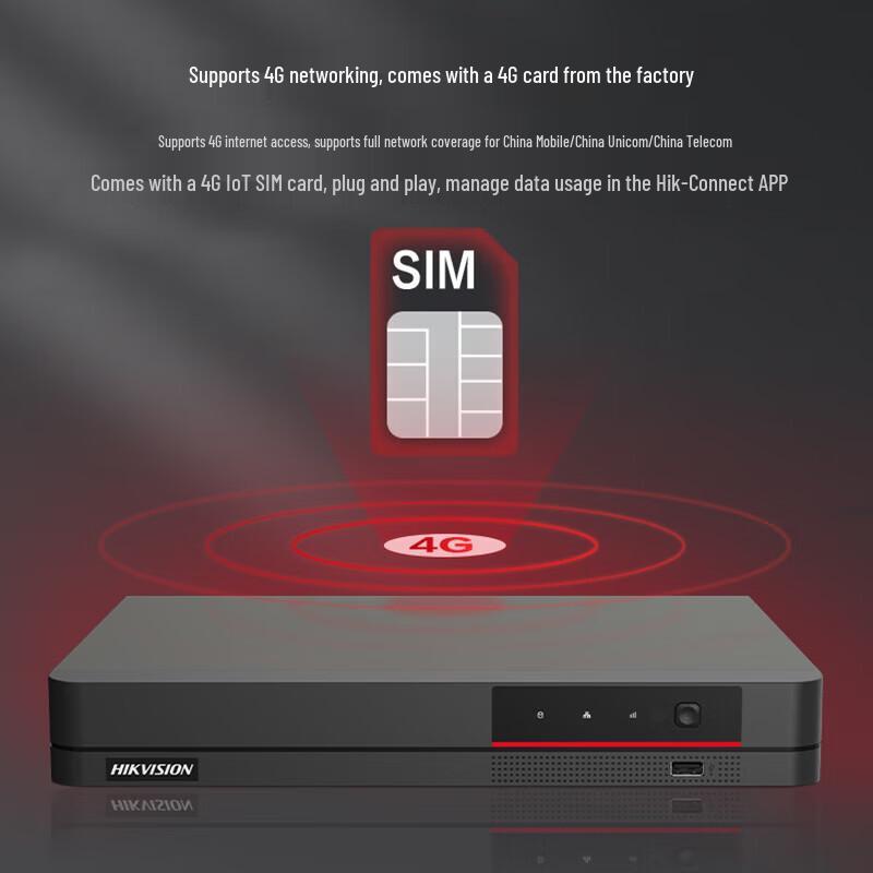 Hikvision Q-Series 8-Channel 1-Bay 4G NVR