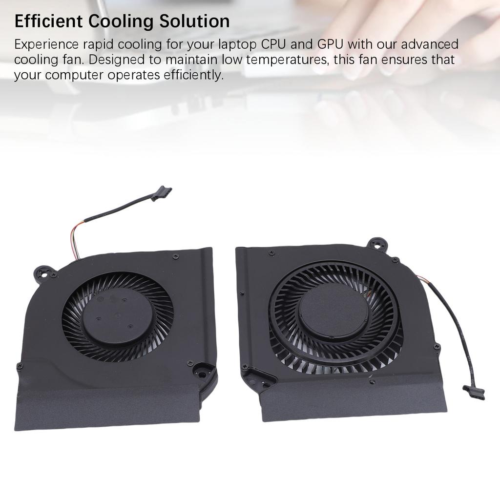 CPU and GPU Cooling Fan Replacement for Acer Nitro 5 2020 N20C1 Series Laptop DC 5V CPU and GPU Fan