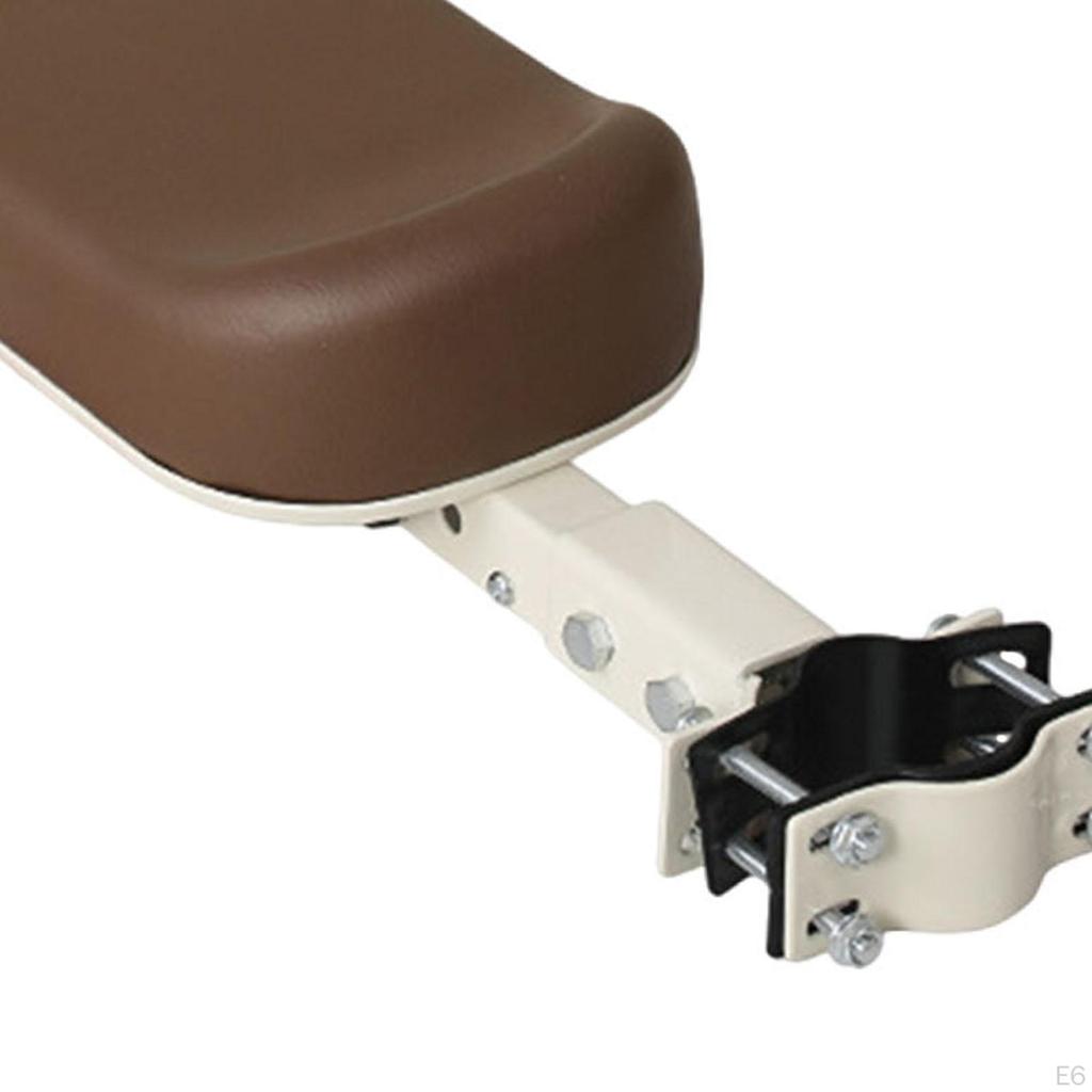 Детское велосипедное переднее сиденье Легкая установка Детский велосипед для горных велосипедов Черный