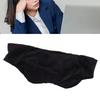Sleeping Eye Cover Soft Comfortable Weighted Eye Cover Hook and   Fastener Closure for Nighttime