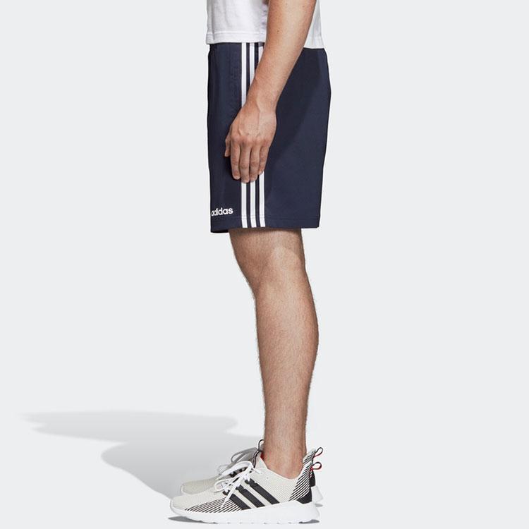 adidas Мужские шорты с боковыми полосками Legend-Ink-Blue DU0501