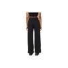 Nike Women's Phoenix Fleece High Waisted Wide Leg Sweatpants Black / Sail (Unisex) Knitted Sweatpants DQ5615 010