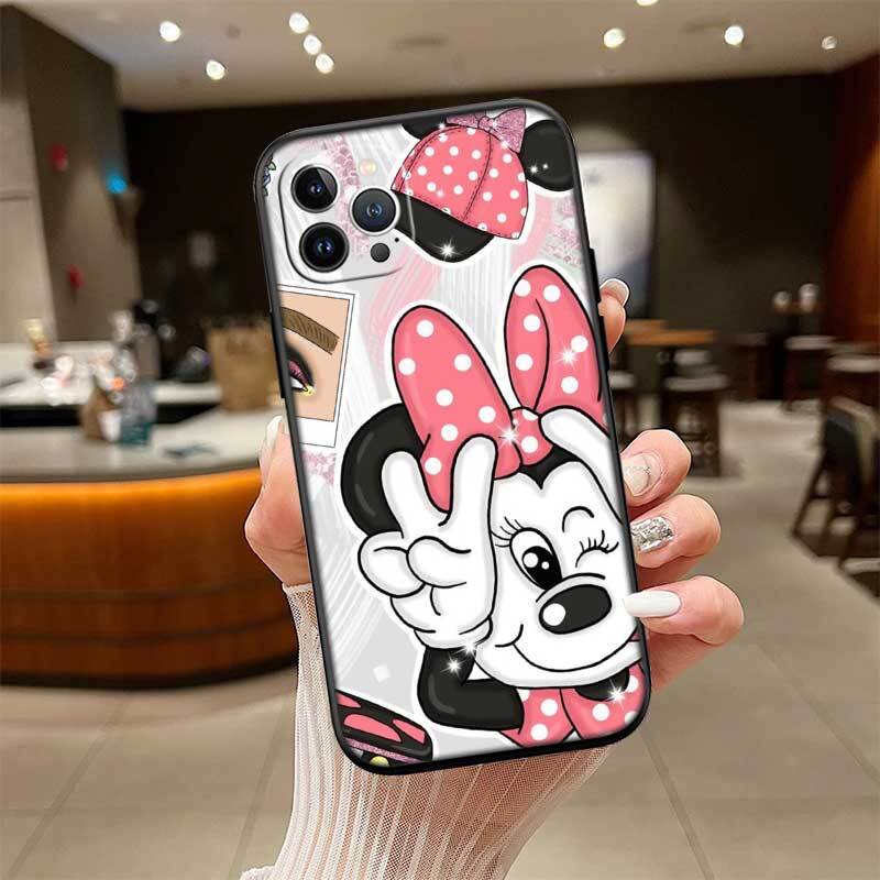 Mickey Minnie Mouse Shockproof Phone Case for Redmi Note 8 8T 9 9A 9C 9T 9S 10 11 11S 10C 10X 10A 10T Pro Max Plus Prime