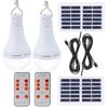 Солнечные светодиодные лампы с USB-зарядкой, водонепроницаемые, для улицы, для сада, патио, туризма, рыбалки, портативная, подвесная, аварийная лампа