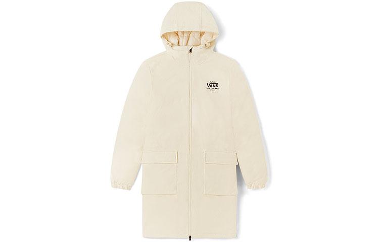 Vans Пуховики Унисекс Кремовый С капюшоном Умеренный VN0A5H6S3KS