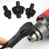 2 In 1 Drill Chuck Key Ratchet Wrench and 4 In 1 Chuck Key Set 3 Sizes 10mm 13mm 16mm for Electric Drills