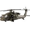1/64 Black Hawk Helicopter Alloy Model with Display Stand & Gift Box Packaging Realistic Sound & Light Features Perfect for Display
