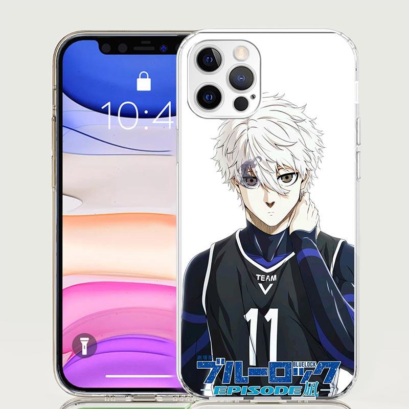 Blue Lock Nagi Seishiro Phone Case for Apple iPhone 17 Air 16 15 Plus 14 + 13 Mini 12 11 Pro Max 7 8 SE 16Max Soft Shell Cover C