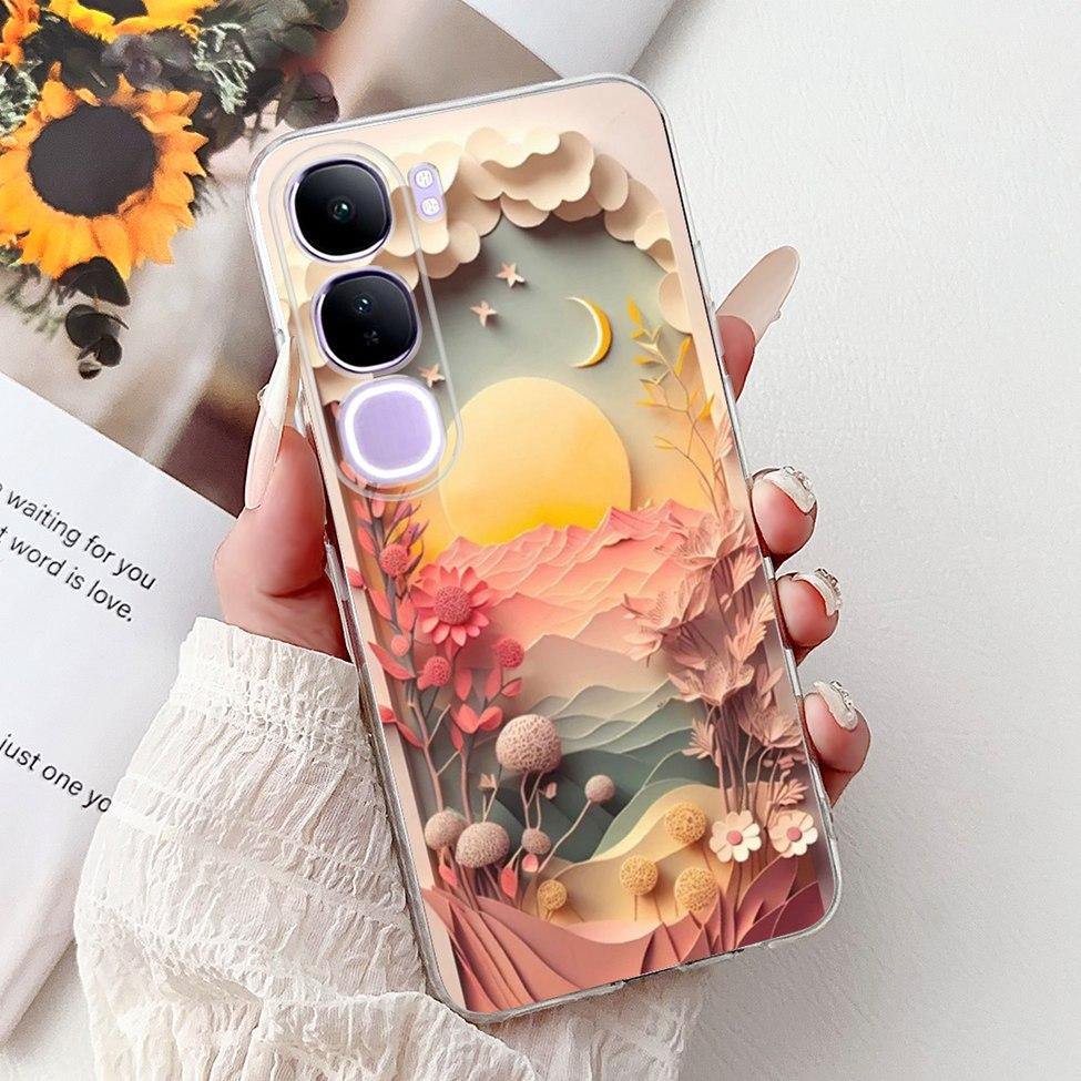 Clear For Vivo V40 Lite IDN Case 4G 5G Cute Cartoon Cool Luxury Funny Boys Girls Phone Case For vivo V40 Lite 5G IDN Back Cover