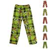 Pajama Pants Sleepwear Casual Drawstring Elastic Waist Pants Comfy Straight Yoga Loose Trousers