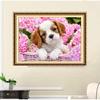DIY Diamond Painting Cute Puppy Cross Stitch Kit Mosaic Art Diamond Painting Full Circle/Square Diamond Home Decoration