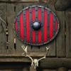Medieval King Bjorn Iron Side Battleward Viking Shield Valhalla Shield