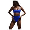 Women's Bikini High Waisted  Two Piece Swimsuit Sling Swimwear