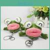 And Fun Charming Green Plush Frog Keychain Cartoon Toy Perfect For Girls Gifts