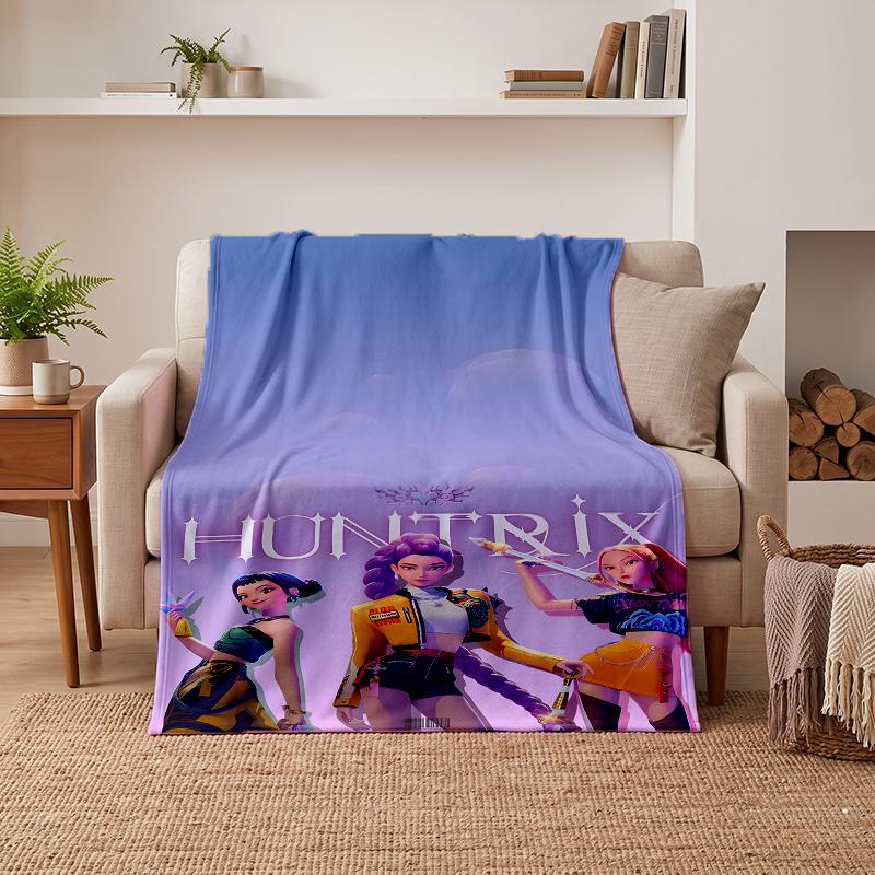 HUNTRIX Soft Warm Flannel Blankets Comfortable Blanket for Home Decoration Gifting