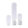5Pcs 2/3/5/10Ml Mini Refillable Bottle Transparent With Cap Empty Sample Vial Powder Solid Storage Essential Oil Bottle