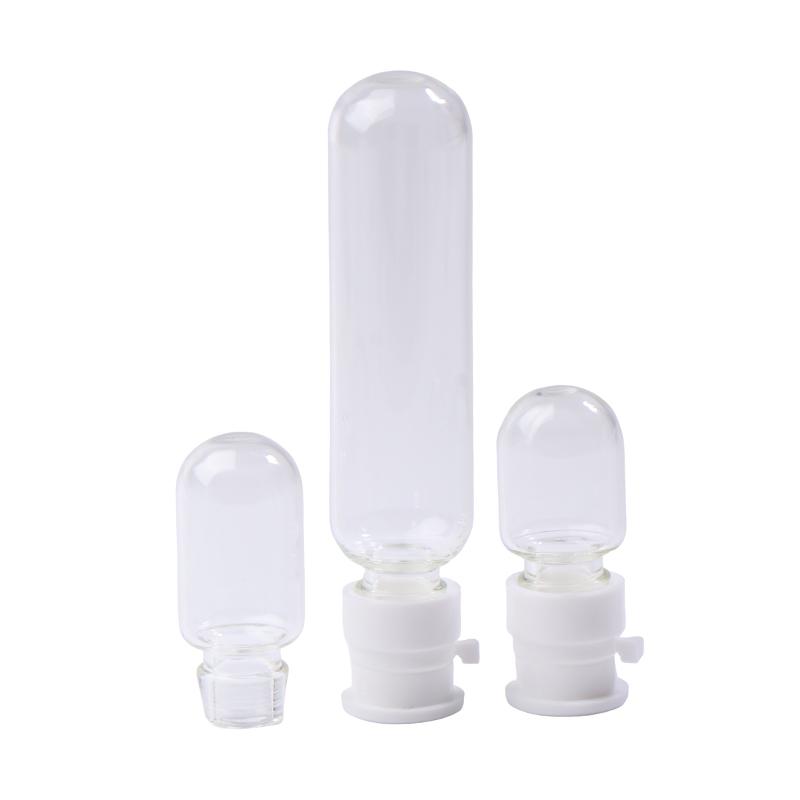 5Pcs 2/3/5/10Ml Mini Refillable Bottle Transparent With Cap Empty Sample Vial Powder Solid Storage Essential Oil Bottle