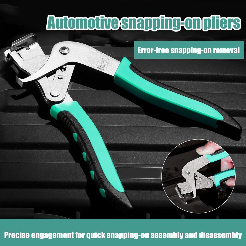 Car Clip Pliers Automotive Clip Pliers Disassembly Tools Anti-Slip Remover with 6Inch 8Inch Pry Puller for Auto Parts Garage