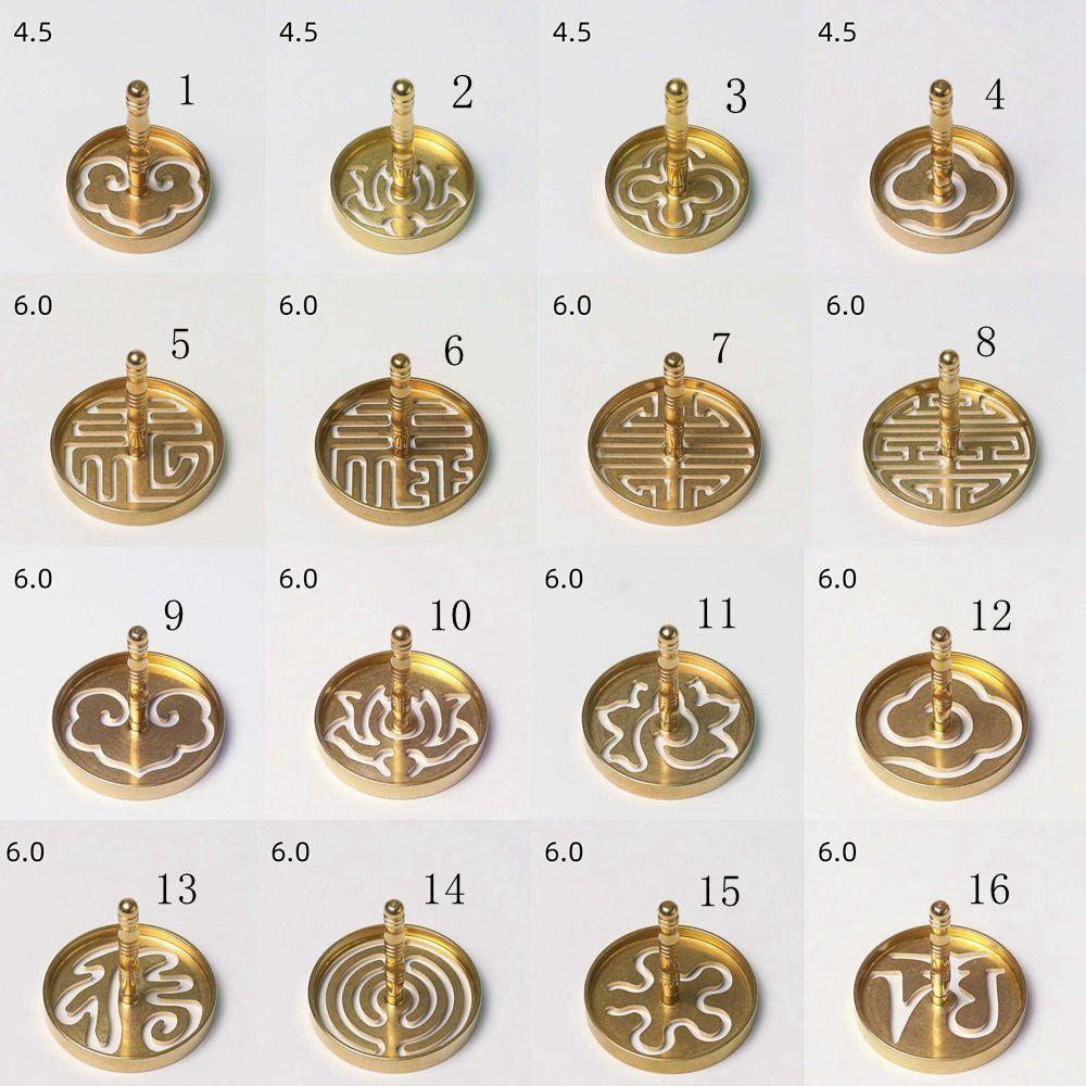Accessories Pressing Incense High-quality Lotus Easy to Use Incense Road Tools Incense Seal Incense Mold Fragrant Seal Script