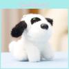 Plush Dog Dalmatian Doll Keychain Cartoon Toy Decoration Pendant Cute Gifts