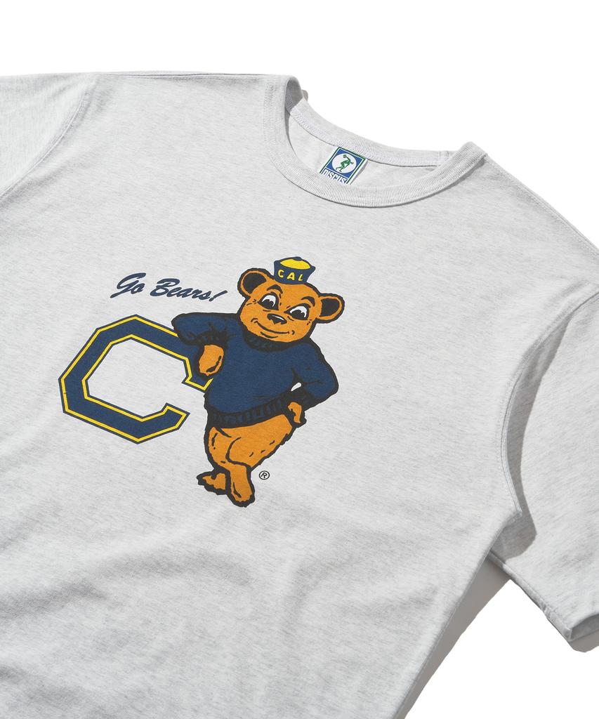 DISCUS ATHLETIC Heavyweight Cal Athletics T-Shirt Melange Gray