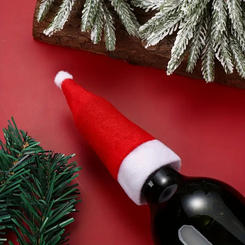 10-40 шт. Рождественская шапка держатель для столовых приборов набор вилка нож для ужина украшение столовой посуды для отеля ресторана кухни бара принадлежности для вечеринки