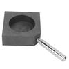 Graphite Casting Mold Heat Resistant High Purity 2.4in Diameter 0.8in Depth Ingot Graphite Mould