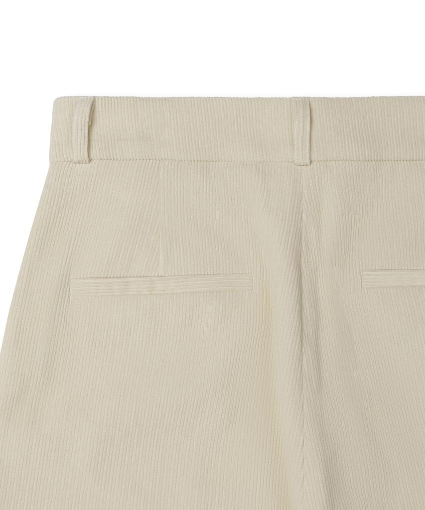 JUN BY JUN K Corduroy Baker Pants_Cream