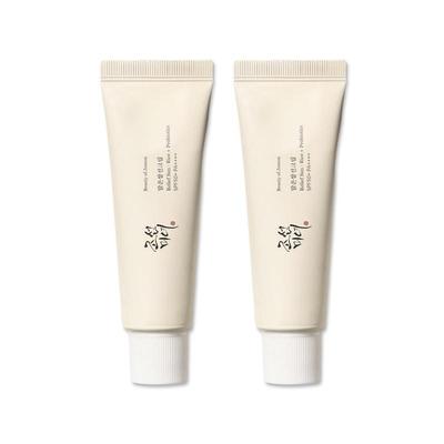 Рельефное Солнце: Рис + Пробиотики SPF50+ PA++++ 50 мл + 50 мл