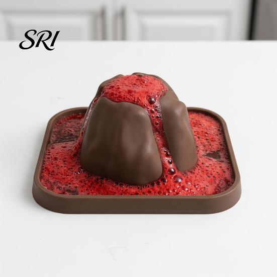 Educational Volcano Toy Volcanic Eruption Model Science Experiment Kit School Anti-spill Figure Learning Tool DIY Demonstration Props