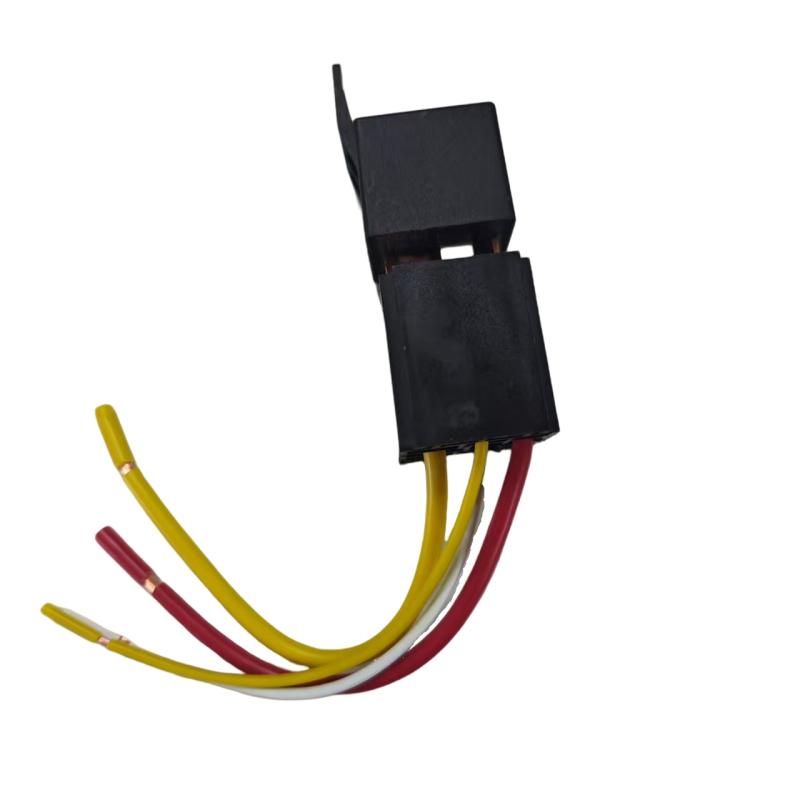 DC12V DC24V Motorcycle Relay Set - Waterproof 80A 4/5 Pin Relay with Built-in Socket for Head Light and Air Conditioner Unit Relays 5