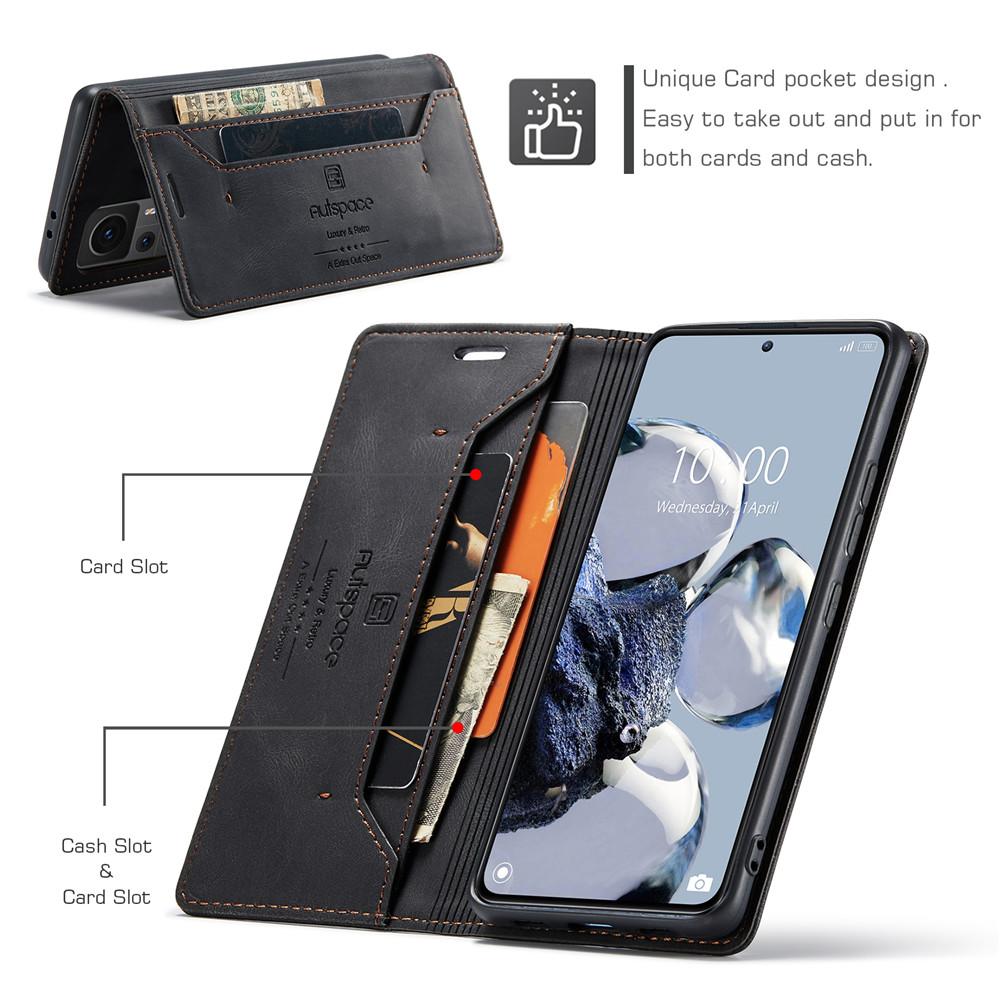 Luxury Genuine Leather Magnetic Wallet Flip Case for Xiaomi Mi 14 13 12 11 Lite 12s 13T 12T 11T 10T Card Slot Stand Shockproof Foldable Full Cover