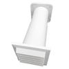 Wall Mount Ventilators Build In Insect Filter Bidirectional Airflows Quiet Energy Saving Designs for Moisture Odor Control