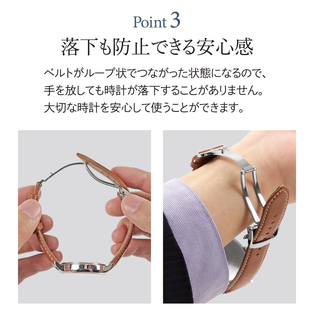 BAMBI Кожаная Пряжка Серебряная 16мм ZS0007N D-Пряжка