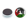 Palestine Flag Fridge Magnet, Time Gem Soft Magnetic Whiteboard Decorative 30mm