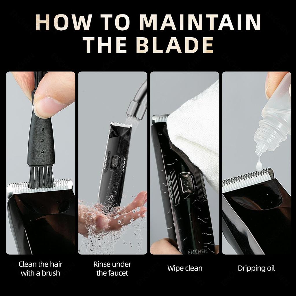 Xiaomi Машинка для стрижки волос ENCHEN Spark 3 Профессиональный триммер для бороды Электробритва Регулируемые приборы для личной гигиены Мини-триммер