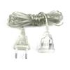 Lights Transparent Extension Cable Extender Wire Light String Extension Cord Power Extension Cord