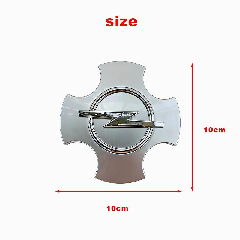 4pcs10cm Car wheel hub cover, wheel center hub cover badge For Opel Astra j g Insignia Corsa d Vectra c Zafira a Auto Gadgets