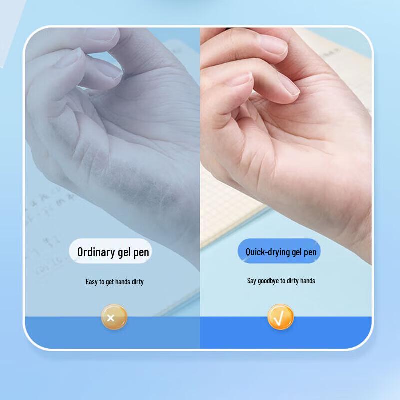 JY Гелевая ручка с выдвижным механизмом и быстрой сушкой