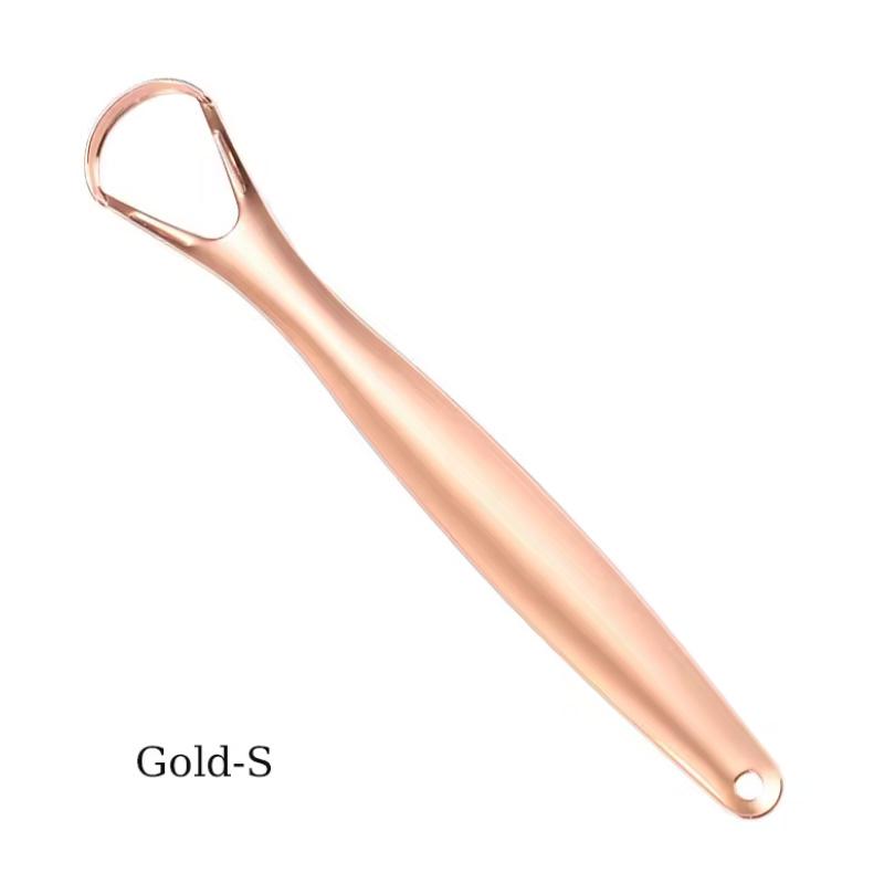 Tongue Scraper Stainless Steel tool Portable Single Layer Tongue Scraper Reusable Oral Mouth Brush Case Tongue Clean