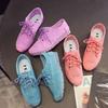 New Cloth Shoes Women's Fashion Single Shoes Canvas Shoes Casual Soft Sole Low Cut Denim Cloth Comfortable