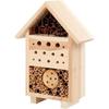 Insect Hotel - Wood To Decorate - 18.4 X 26.1 Cm - Shelter for Insects - Promotes Biodiversity