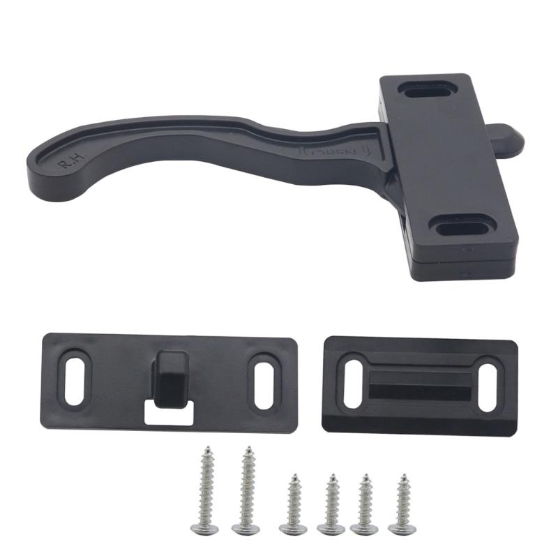 Дверная защелка для дома на колесах, комплект правой ручки, подходит для кемперов, дома на колесах, дорожная защелка для входной двери с прицепом