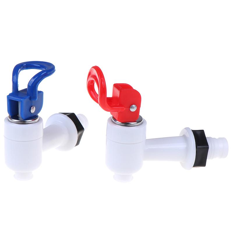 2Pcs Universal Push Type Plastic Water Dispenser Faucet Tap Replacement Parts