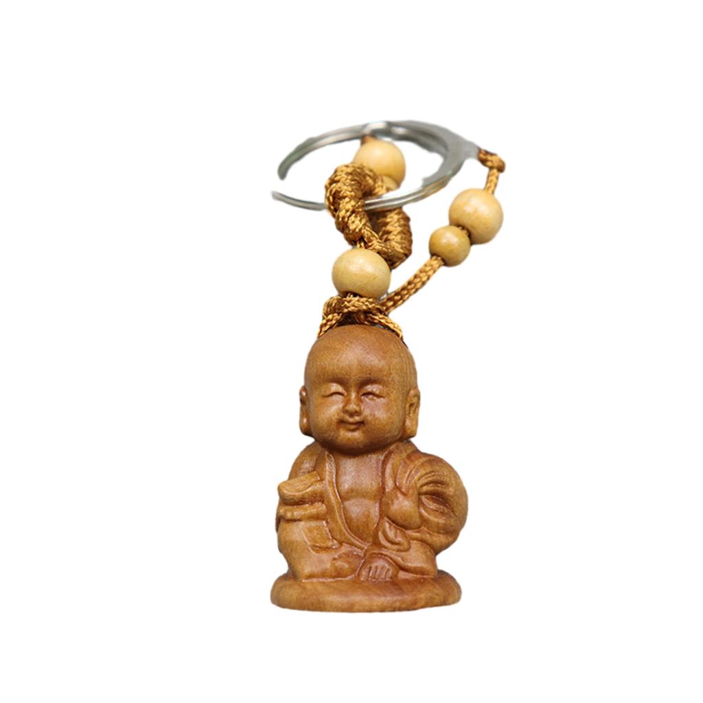 Фэн-шуй Персиковое дерево Будда Подвеска Брелок Брелок Статуя Будды Прочный Долговечный Символизирует Благоприятность