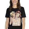 Лесбийские любовницы Гей-прайд Любовь Романтическая футболка унисекс с коротким рукавом