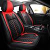 21 New All-Season Cartoon Car Seat Cushion - Full Leather Cover, Compatible with Most Models
